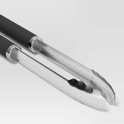 3pc Stainless Steel Grill Tool Set With Handles Light Silver - Room Essentials™: BBQ Accessories, Polypropylene Grip, No Assembly Required 1 3pc Stainless Steel Grill Tool Set With Handles Light Silver - Room Essentials™: BBQ Accessories, Polypropylene Grip, No Assembly Required