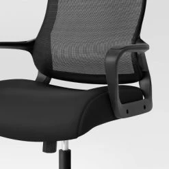 Comfort Office Chair Black - Room Essentials™ -Target GUEST c7067cef 57e1 4bfa 897a f166f91f7411