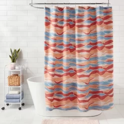 Topography Shower Curtain - Room Essentials™