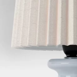 Mini Stick Table Lamp With Pleated Shade - Room Essentials™ -Target GUEST d34caafe 0cdb 40a5 81fc 714bc0b4f61a