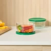 4pc (set Of 2) 4c Round Glass Food Storage Container Set - Room Essentials™