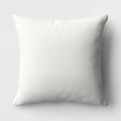 Cabana Striped Woven Cotton Square Throw Pillow - Room Essentials™ 4 Cabana Striped Woven Cotton Square Throw Pillow - Room Essentials™ - Image 4