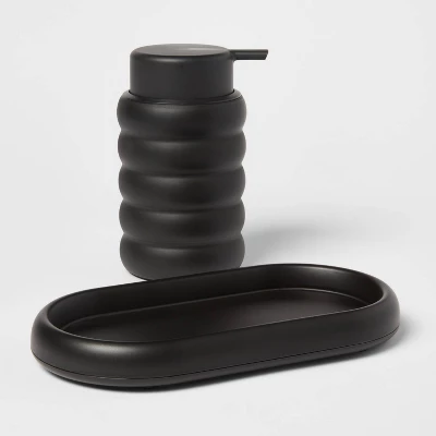 Bubble Tray Black - Room Essentials™ 3 Bubble Tray Black - Room Essentials™ - Image 3