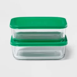 4pc (set Of 2) 4c Rectangular Glass Food Storage Container Set - Room Essentials™ 7 4pc (set Of 2) 4c Rectangular Glass Food Storage Container Set - Room Essentials™ -Target GUEST eb636d9e 7a47 4ed2 8ebb 9a617a1af38f
