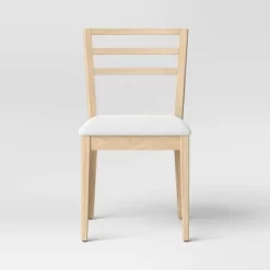 Set O2 Ladder Back Dining Chair With Padded Seat - Room Essentials™ 7 Set O2 Ladder Back Dining Chair With Padded Seat - Room Essentials™ -Target GUEST f2045372 7152 486c ad69 f367811d4f0c