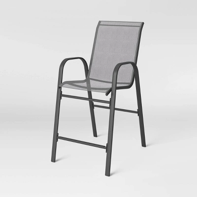 2pk Patio Bar Chairs, Outdoor Furniture - Room Essentials™ 2 2pk Patio Bar Chairs, Outdoor Furniture - Room Essentials™ - Image 2