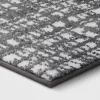 20"x30" Cross Hatch Tufted Bath Rug Gray - Room Essentials™